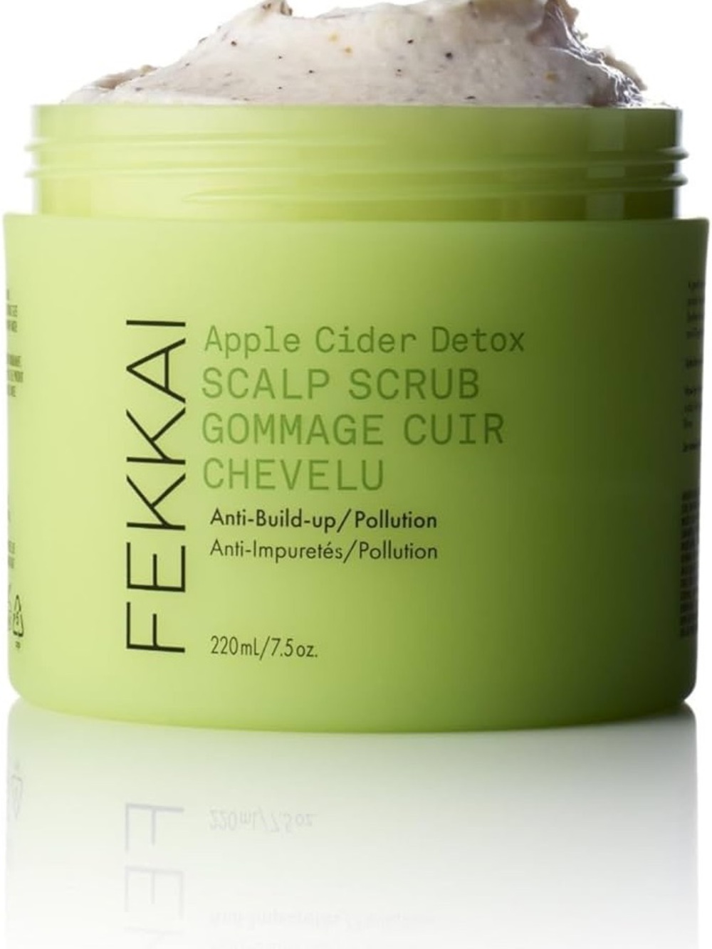 Fekkai Apple Cider Triple Cleanse Detox Scalp Scrub - Anti-Build-Up Large 7.5 oz